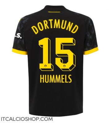 Borussia Dortmund Mats Hummels #15 Seconda Maglia 2023-24 Manica Corta